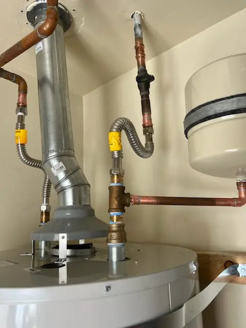 Water heater installation and plumbing repair in Saffold Park
